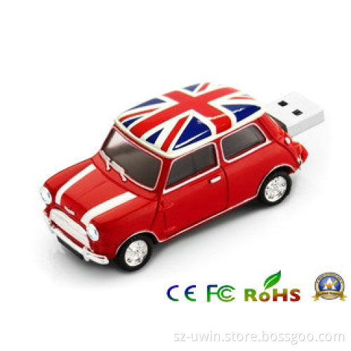 16GB Plastic Mini Car USB Flash Driver